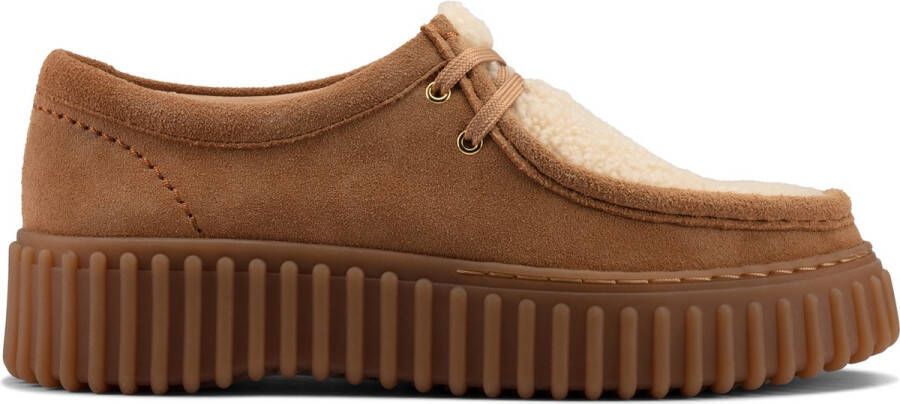 Clarks Bee Interest Damesschoenen Herfst Winter Collectie Beige Dames