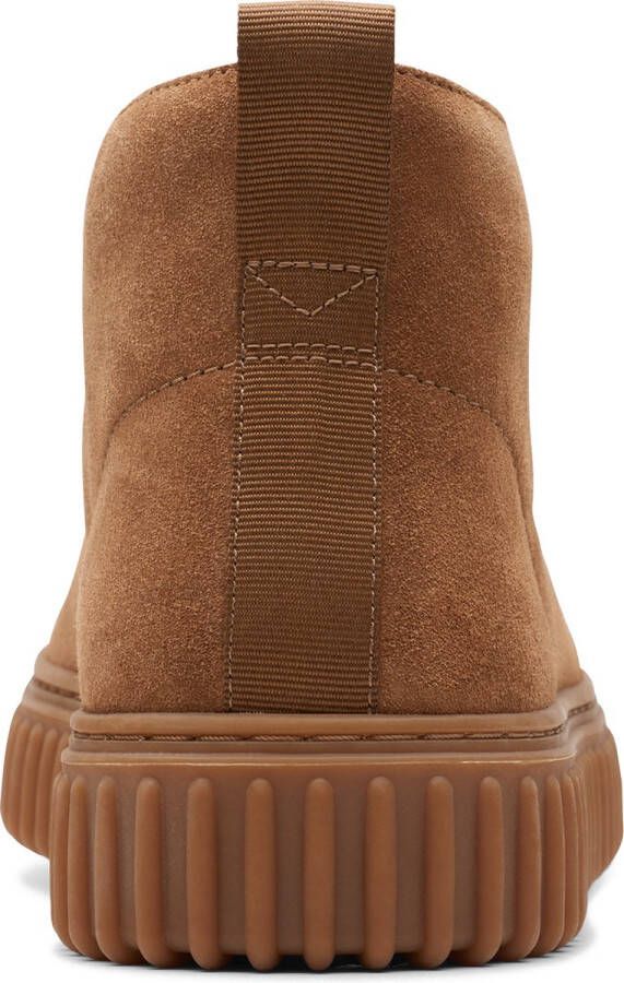 Clarks Chunky Sole Suede Desert Boots Brown Heren