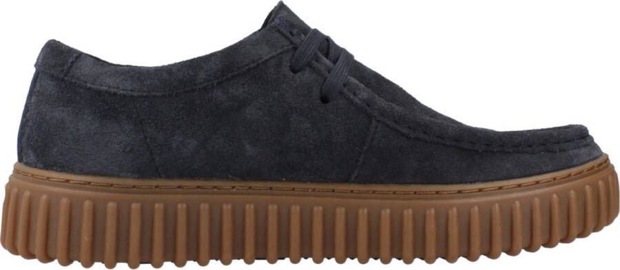 Clarks Suede Herenschoenen Herfst Winter Collectie Blue Heren