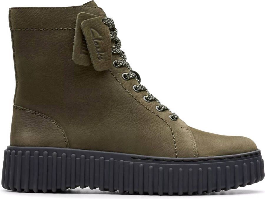 Clarks Torhill Rise dames laars groen