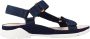 Clarks Stijlvolle platte sandalen voor vrouwen Blue Dames - Thumbnail 1