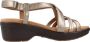 Clarks Stijlvolle Platte Sandalen voor Vrouwen Multicolor Dames - Thumbnail 1