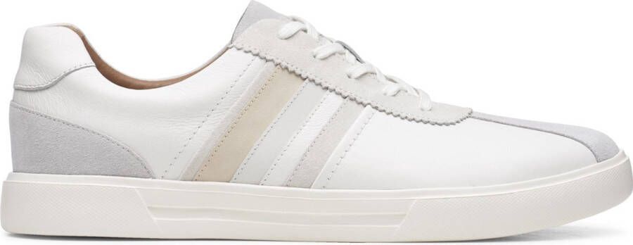 Clarks Un Costa Band Heren Sneakers White