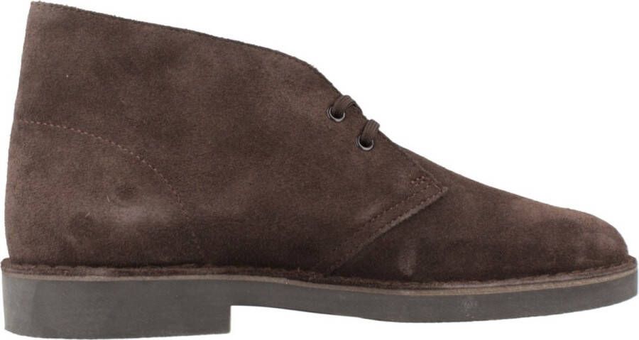 Clarks Veterboot Desert Boot Evo Donkerbruin Verwisselbaar Voetbed