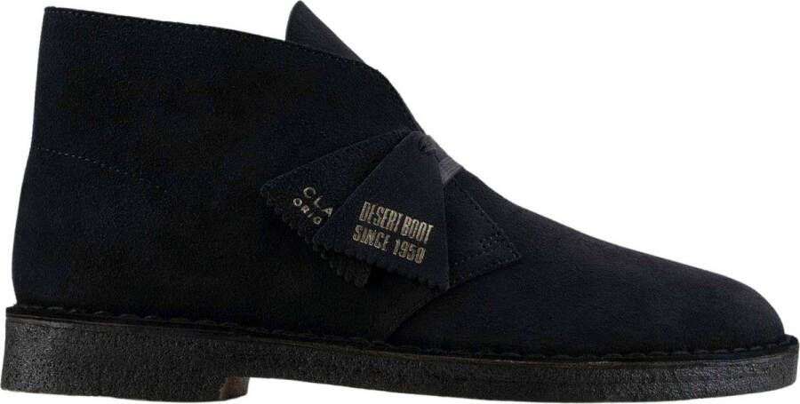 Clarks Veterboot Desert Boot Navy Suède