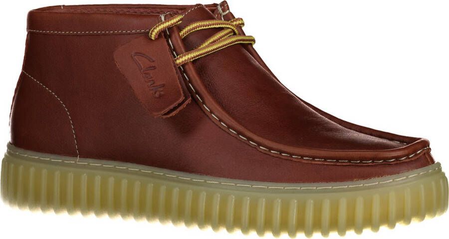 Clarks Veterschoenen Bruin