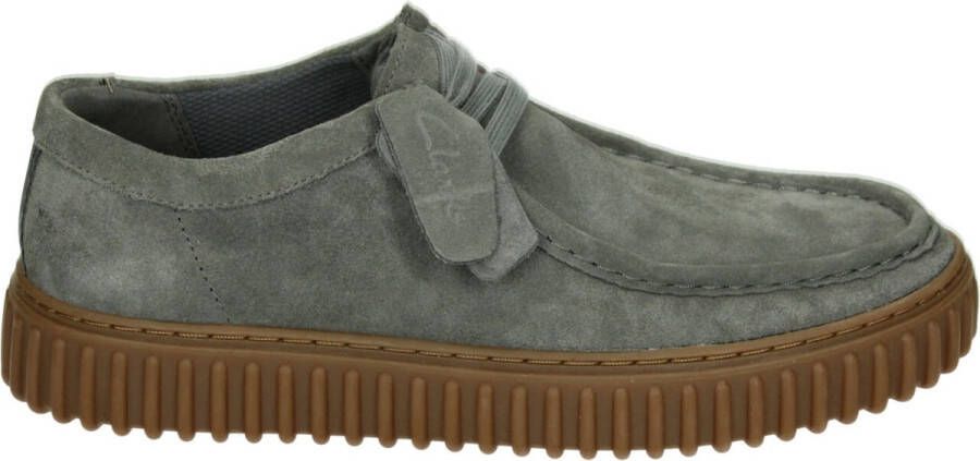 Clarks TORHILL LOW CasualHeren sneakersHeren veterschoenVrije tijdsschoenen Grijs