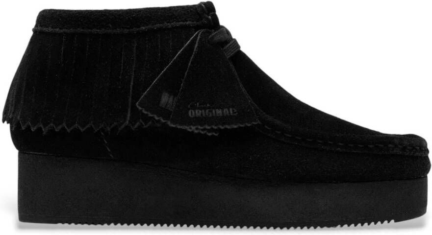 Clarks Wallabee Sleehak Suède Enkellaarsjes