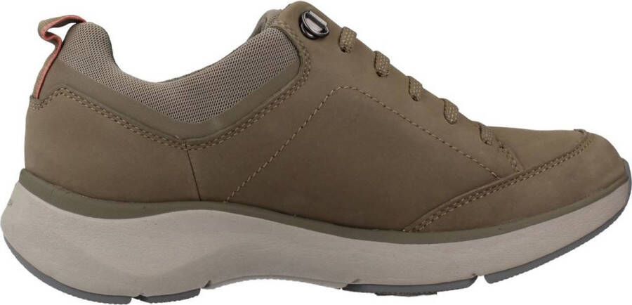 Clarks Sneakers Green Dames