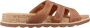 Clarks Sliders Brown Dames - Thumbnail 1