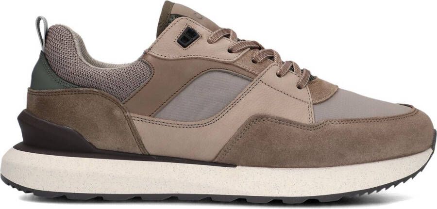 CLAY Lage Sneakers Heren 13833 Maat: 43 Materiaal: Nubuck Kleur: Beige