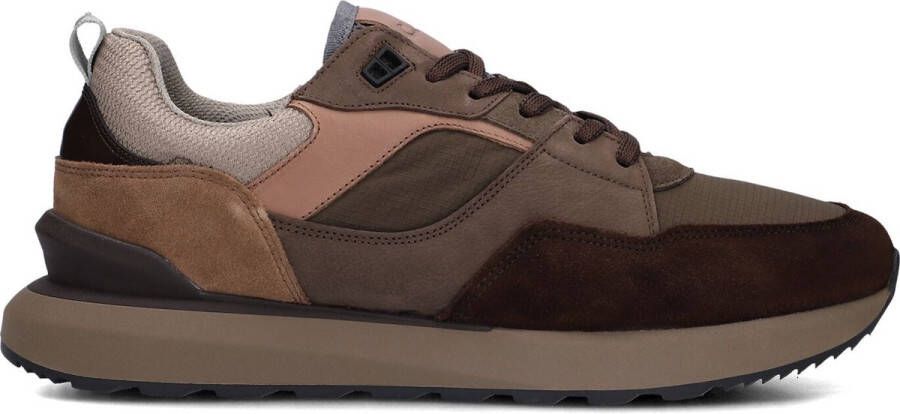 CLAY Lage Sneakers Heren 13833 Maat: 40 Materiaal: Nubuck Kleur: Bruin