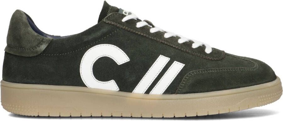 CLAY Lage Sneakers Heren Cl124h251 Maat: 41 Materiaal: Suède Kleur: Groen