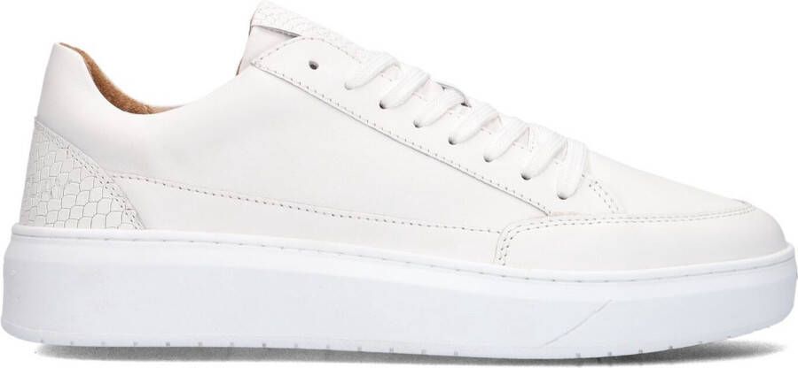 CLAY Lage Sneakers Heren Enzo Maat: 41 Materiaal: Leer Kleur: Wit