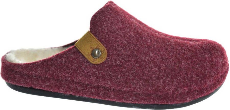 CLOXX Dames Pantoffel Muil U67717-121 Bordeaux - Foto 1