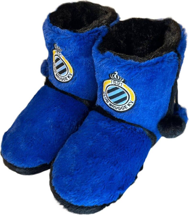 Club Brugge pantoffels boots blauw