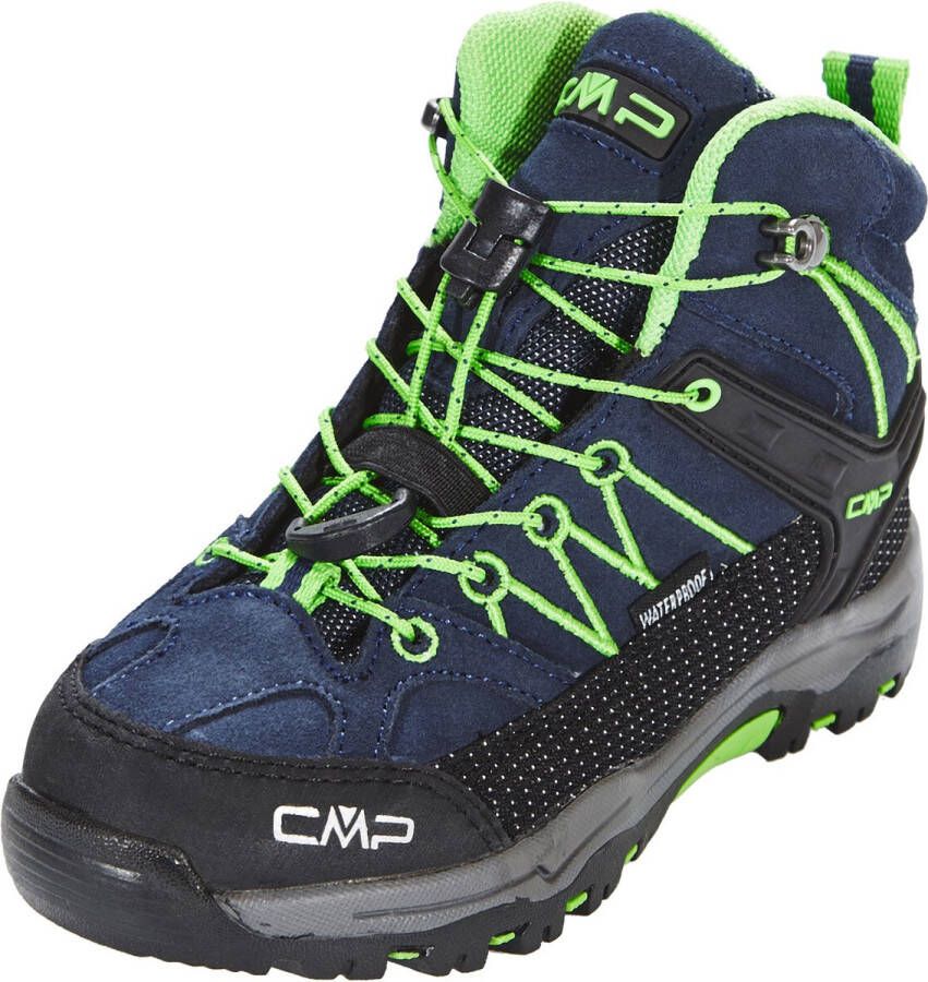 CMP Campagnolo Rigel WP Middelhoge Trekkingschoenen Kinderen blauw groen