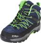 CMP Campagnolo Rigel WP Middelhoge Trekkingschoenen Kinderen blauw groen - Thumbnail 1