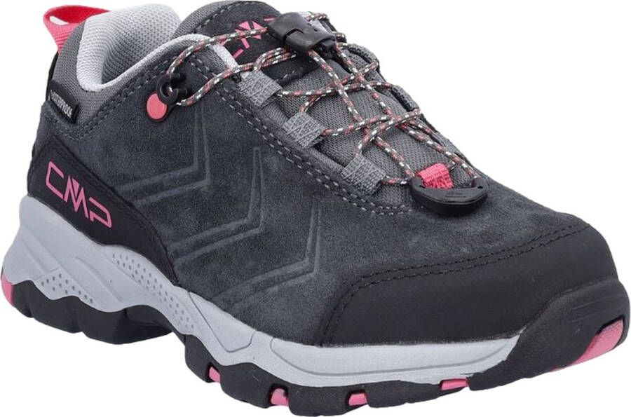 CMP Melnick Low Wandelschoen Kinderen waterdichte lage wandelschoenen GREY-HOT PINK