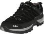 CMP Rigel Low Trekking Shoes Waterproof Multisportschoenen zwart grijs - Thumbnail 1