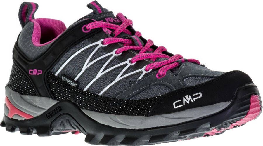 CMP Rigel Low Wandelschoenen Vrouwen grijs zwart roze