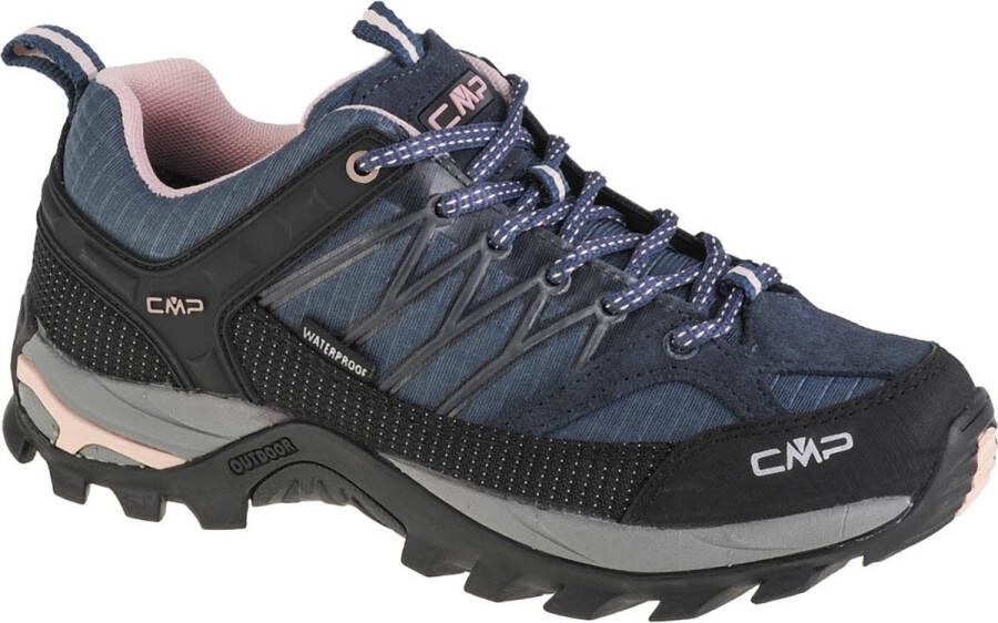 CMP Campagnolo ( ) Batai moterims Rigel Low Wmn Trekking Shoe Wp Asphalt-Antracite-Rose dydis 37 (3Q54456-53UG)