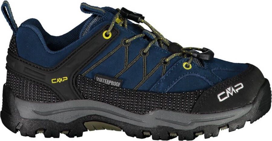 CMP Rigel Low WP 3Q13244 Wandelschoenen Blue Ink Yellow Kinderen