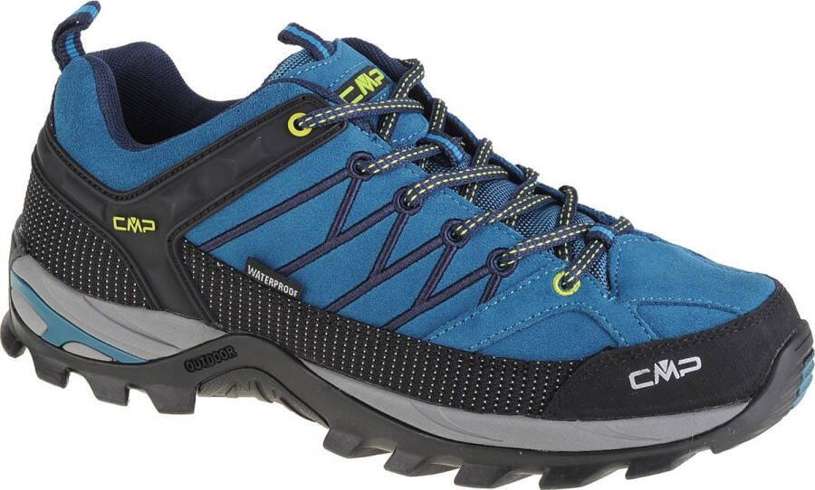 CMP Rigel Low WP 3Q13247 Wandelschoenen B.Blue Flash Orange Heren