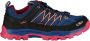 CMP Kid's Rigel Low WP Multisportschoenen blauw - Thumbnail 1