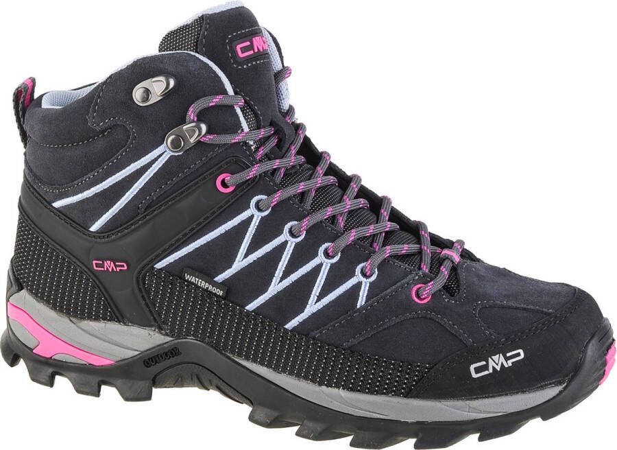 CMP Women's Rigel Mid Trekking Shoes Waterproof Wandelschoenen zwart blauw