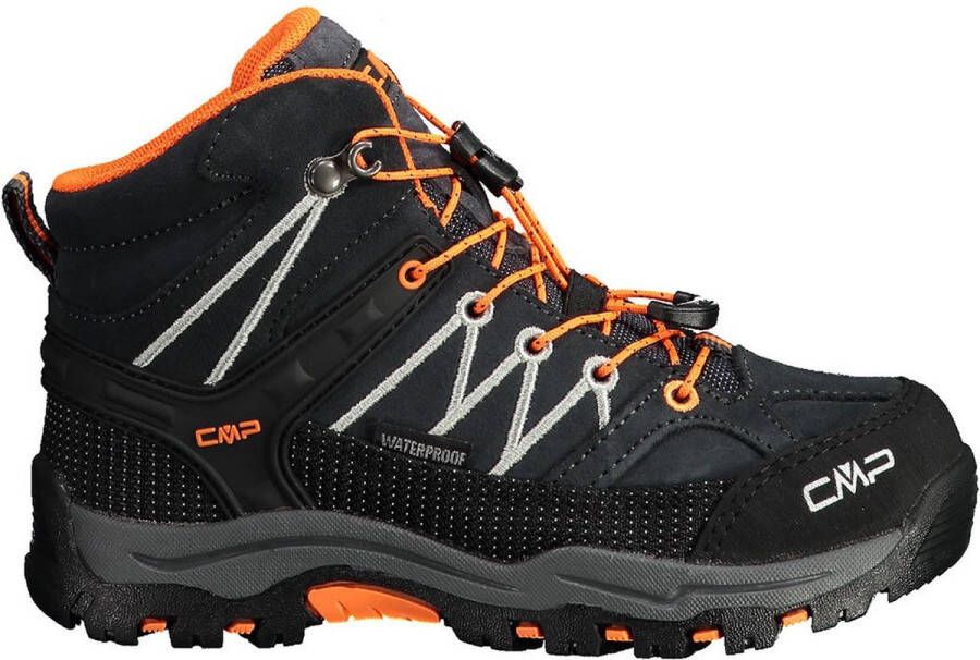 CMP Rigel Mid WP 3Q12944J Wandelschoenen Anthracite Flash Orange Kinderen