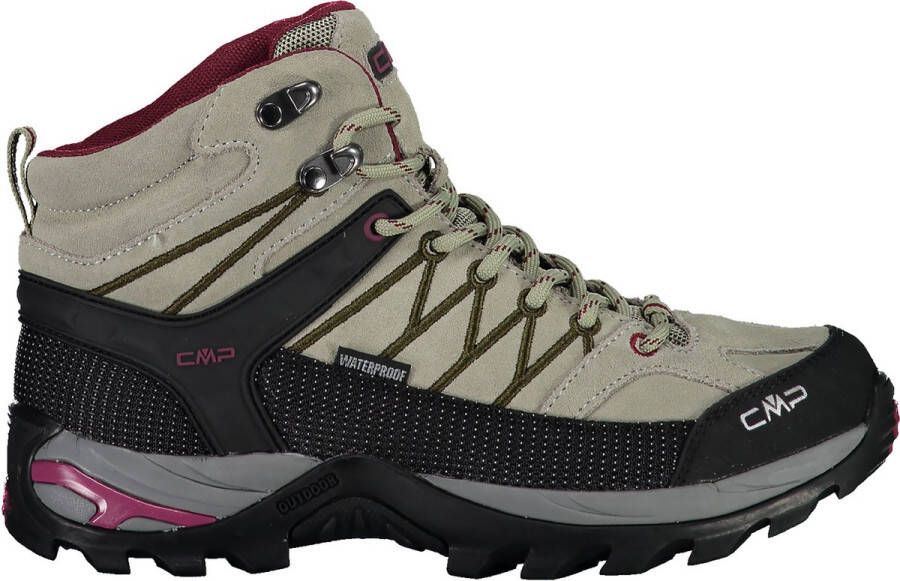 CMP Rigel Mid Wp 3q12946 Wandelschoenen Groen Zwart Vrouw