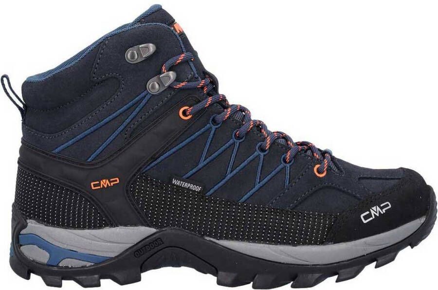 CMP Rigel Mid WP 3Q12947 Wandelschoenen B.Blue Flash Orange Heren