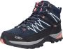 CMP Wandelschoenen Rigel Mid Dames Suède Blauw zwart - Thumbnail 45