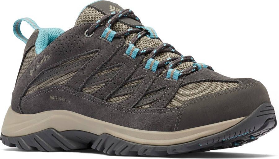 Columbia Crestwood Wandelschoenen Dames Waterdicht Schoenen Laag Ademend Bruin