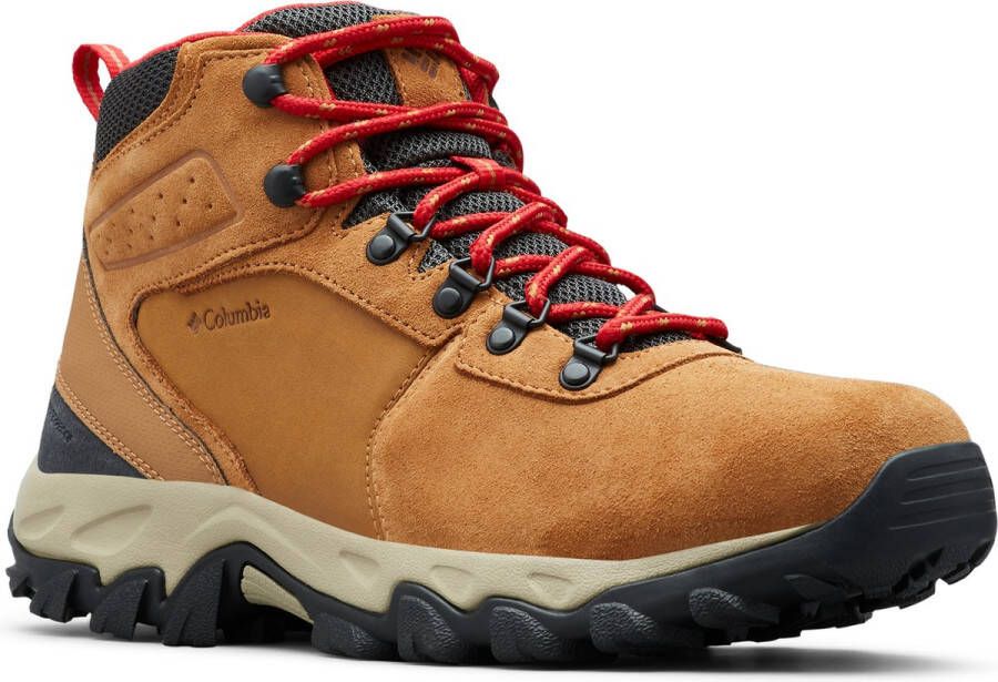 Columbia NEWTON RIDGE™ PLUS II SUEDE WP Men's Wandelschoenen Elk Mountain Red