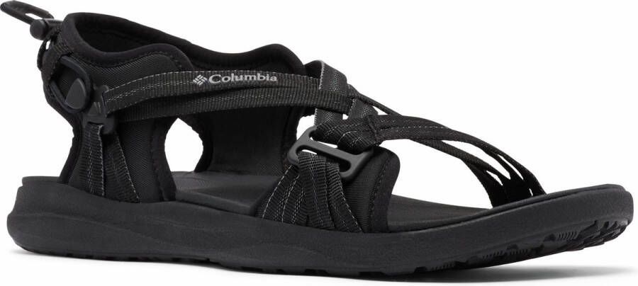 Columbia Sandalen Dames Comfortabele Pasvorm Dempende Zolen Extra Grip Zwart