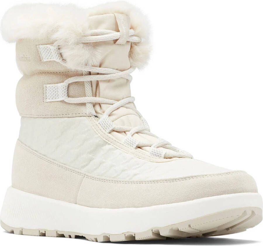 Columbia Women's Slopeside Peak Luxe Winterschoenen beige wit