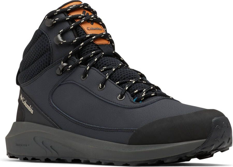 Columbia Trailstorm Peak Mid Wandelschoenen Heren Ademende Schoenen Heren Zwart