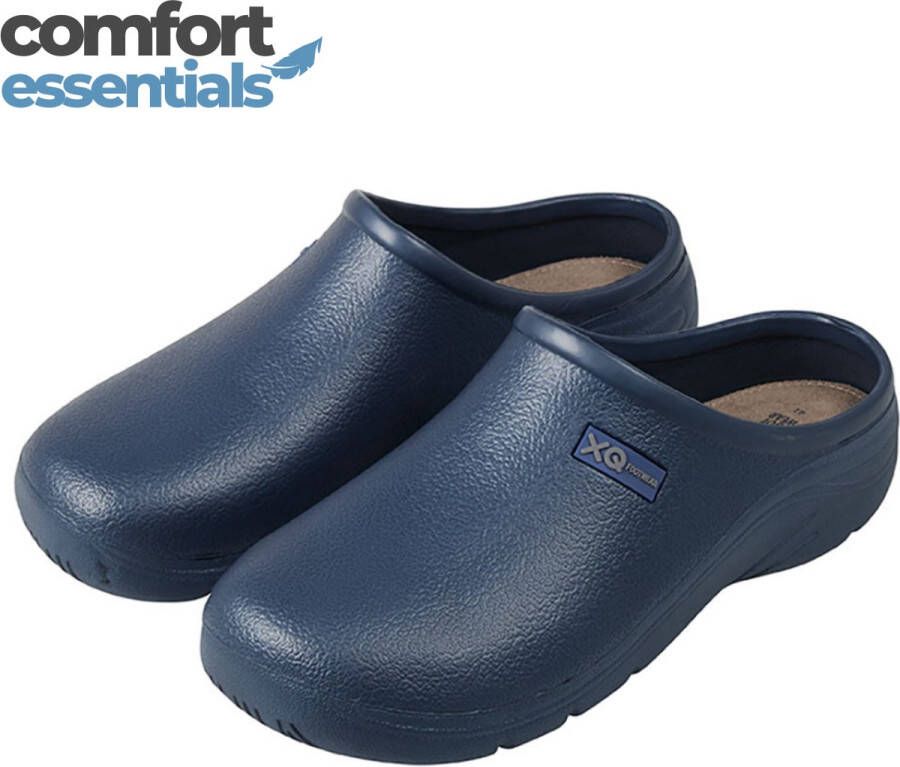 Comfort Essentials Klompen Dames Tuinklompen Dames Blauw Navy Tuinschoenen Slippers Dames Clogs Dames Instappers Dames Crocs Alternatief