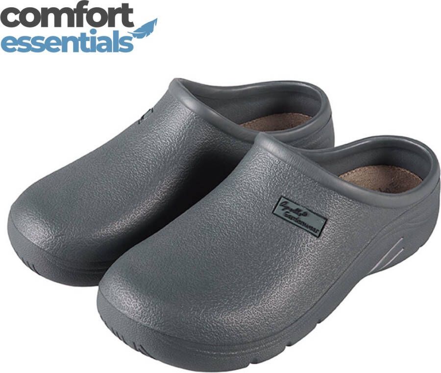 Comfort Essentials Klompen Dames Tuinklompen Dames Grijs Tuinschoenen Slippers Dames Clogs Dames Instappers Dames Crocs Alternatief