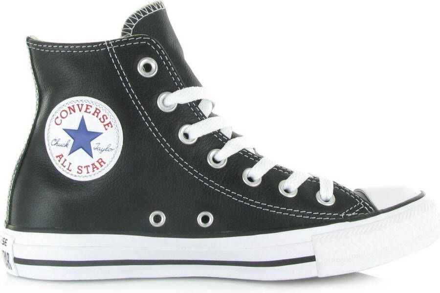 Converse All Star Hi Leather 132170C Sneakers Unisex Zwart