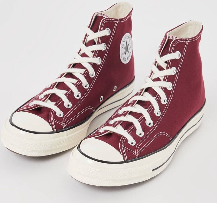 Converse Chuck 70 Hi sneaker van canvas Aubergine