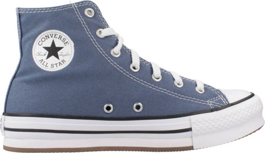 Converse All Star High Platform Junior Blue Kind Blue