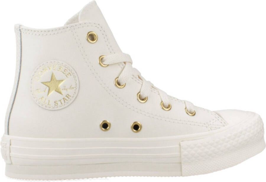 Converse Chuck Taylor All Star Lift High Leather Children White Kind White