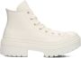 Converse Chuck Taylor All Star Heel Hi Sneakers Leren Sneaker Dames Wit - Thumbnail 1