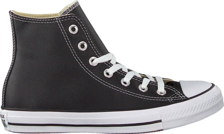 Converse Chuck Taylor All Star Hi Dames Hoge sneakers Leren Sneaker Dames Zwart