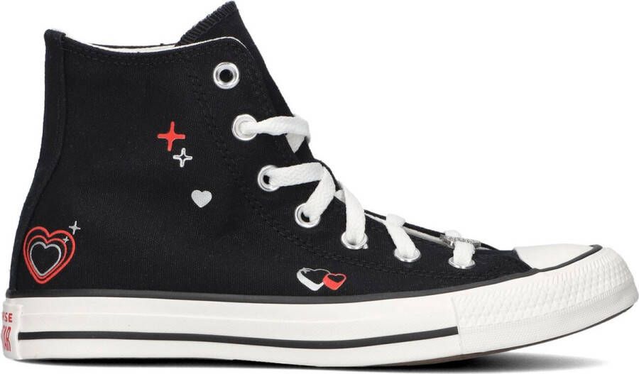 Converse Chuck Taylor All Star Hi Dames Sneakers Dames Zwart