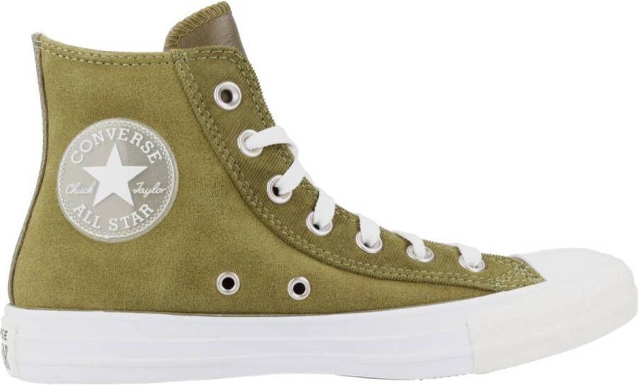 Converse Hoge Top Mode Sneakers Green Dames