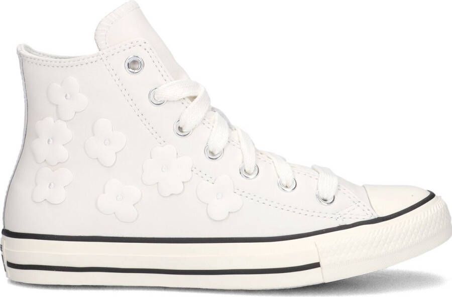 Converse Chuck Taylor All Star Hi Sneakers Leren Sneaker Dames Wit